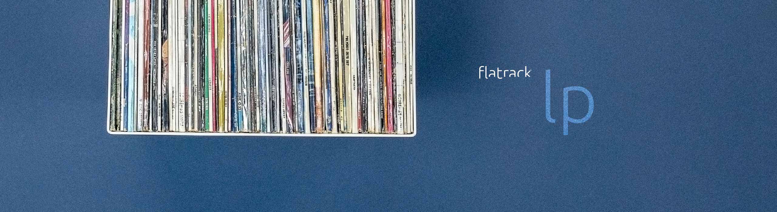 Deine LP-Regal für die Wand – flatrack LP
