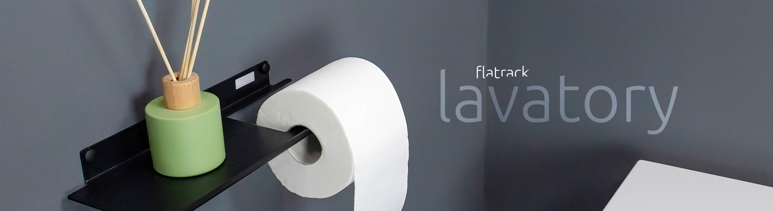 Unser Klopapierhalter - flatrack lavatory